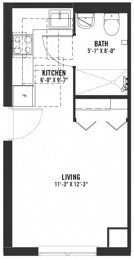 Suite A Floorplan